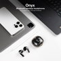 Tooq Onyx TQBWH-0054B Auriculares Inalámbricos con Estuche de Carga - Negro