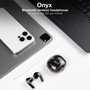 Tooq Onyx TQBWH-0054B Auriculares Inalámbricos con Estuche de Carga - Negro