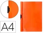 Beautone Carpeta Dossier Pinza Lateral 45301 Polipropileno DIN A4 Naranja (Pack 10)