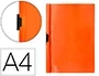 Beautone Carpeta Dossier Pinza Lateral 45301 Polipropileno DIN A4 Naranja (Pack 10)