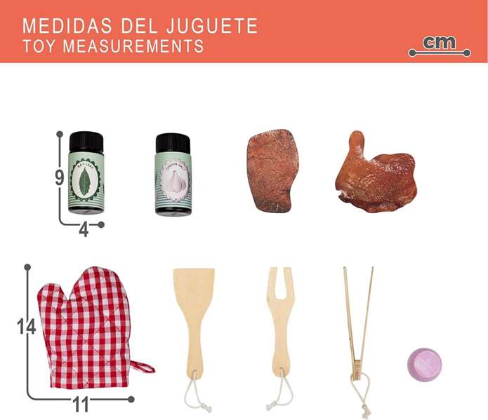 Cocina de Juguete Teamson BBQ 60 x 66,5 x 30 cm