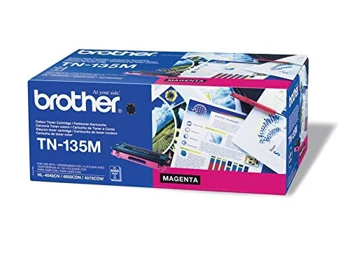 Brother TN135M Toner Magenta de Alto Rendimiento