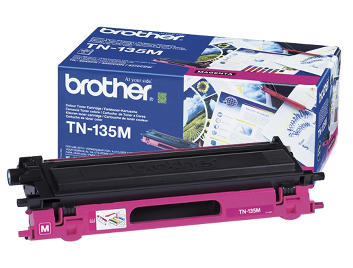 BROTHER TN135M Cartucho de Tóners Magenta 4000 Páginas
