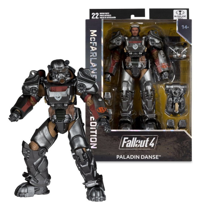 McFarlane Toys Fallout Gaming Edition Figura Paladin Danse 20 cm