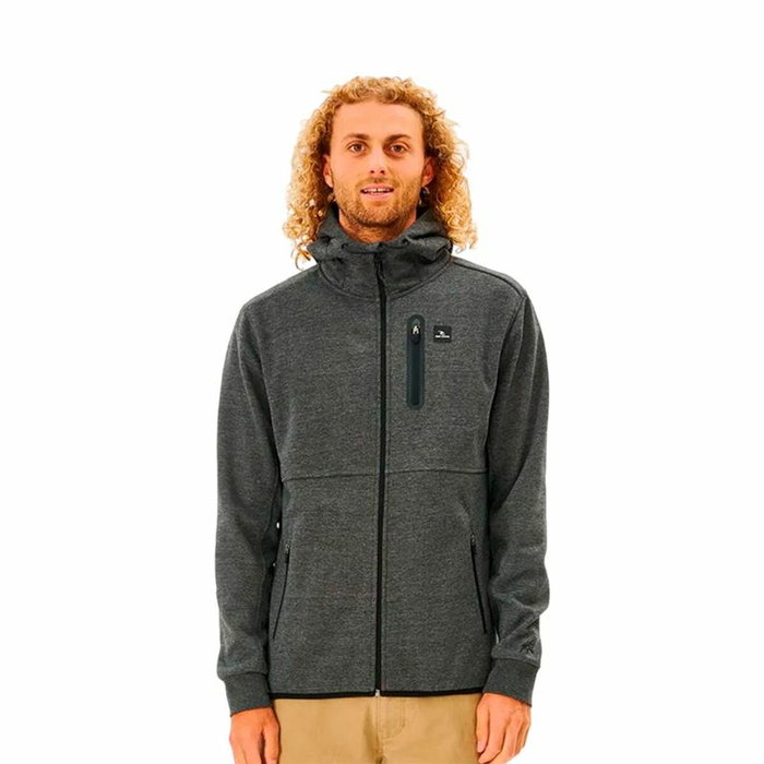 Chaqueta Rip Curl Anti Series Departed Zip Thr Gris oscuro Chaqueta Rip Curl Anti Series Departed Zip Thr Gris oscuro