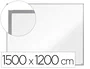 NOBO Pizarra Blanca Magnética Essence Acero Vitrificado 150x120 cm