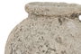 DKD Home Decor Jarrón de Terracota Gris Hecho a Mano