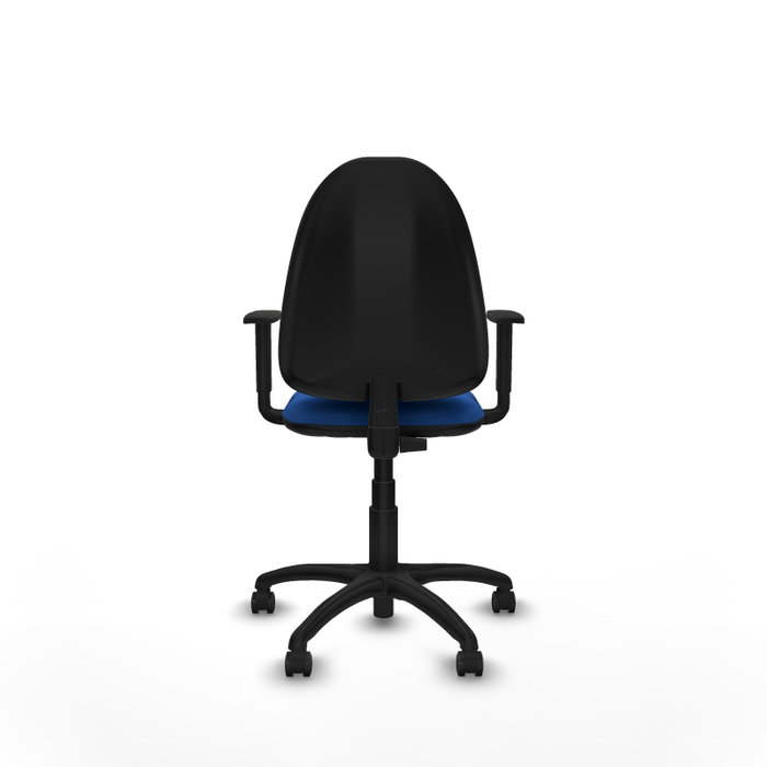 PIQUERAS Y CRESPO Silla de oficina Aýna Azul con Brazos 1D