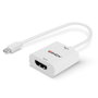 Lindy 41069 Adaptador de Cable de Vídeo Mini DisplayPort a HDMI Tipo A (Estándar) Blanco