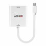 Lindy 41069 Adaptador Mini DisplayPort a HDMI tipo A Blanco
