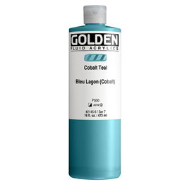 Golden Fluid Colores Acrílicos Cerceta Cobalto 473 ml