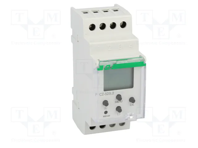 F&F PCZ-525 Programador de Tiempo Digital SPDT F&F PCZ-525 Programador de Tiempo Digital SPDT