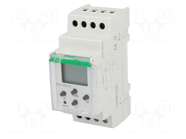 F&F PCZ-525 Programador de Tiempo Digital SPDT F&F PCZ-525 Programador de Tiempo Digital SPDT