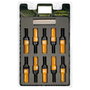 Omp Juego de 20 Tornillos Speed M14x1.25 con Protector Naranja