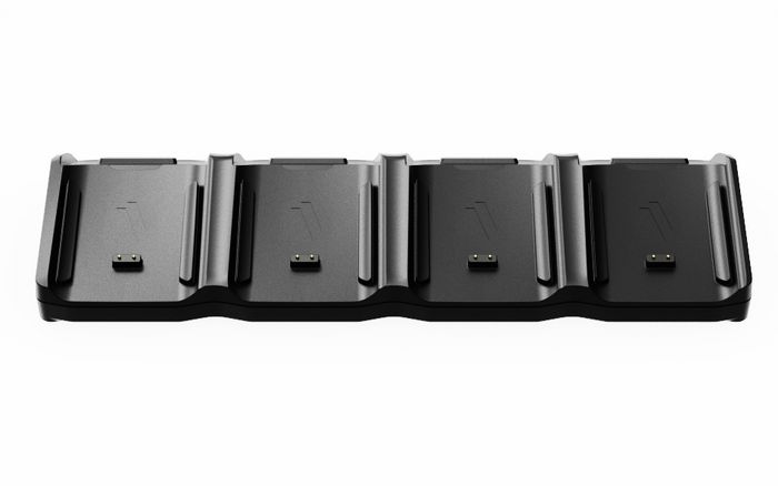 Havis Cargador de Cuatro Bahías para Dispositivo de Pago Móvil Ingenico DX8000 con Enchufe Europeo