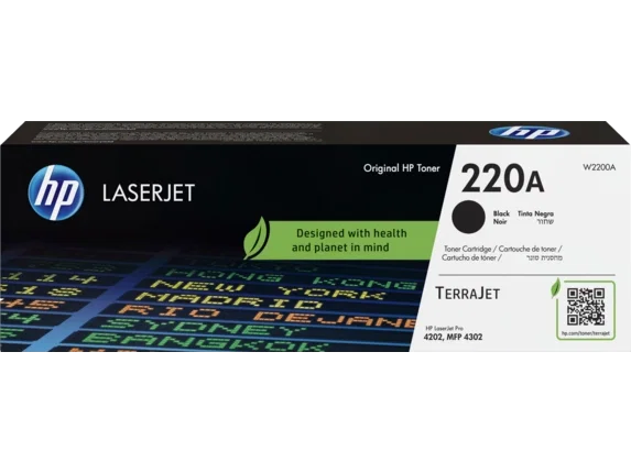 HP Cartucho de tóner Original LaserJet 220A Negro (W2200A) de rendimiento estándar