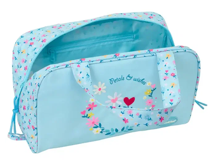 Safta Neceser Rectangular Blackfit8 petalos