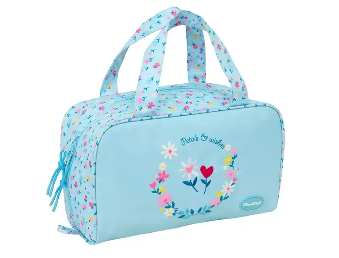 Safta Neceser Rectangular Blackfit8 petalos