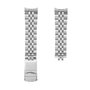 Bobroff Correa para Reloj Plateada 21mm