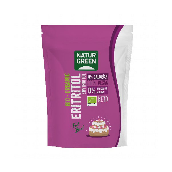 NATURGREEN Eritritol Endulzante 1kg BIO VEGAN