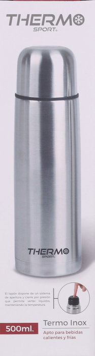 Thermosport Termo Inox 500 ml - 7,3x26 cm (6 Unidades)