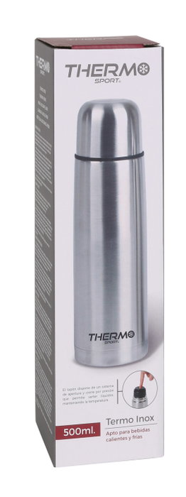 Thermosport Termo Inox 500 ml - 7,3x26 cm (6 Unidades)