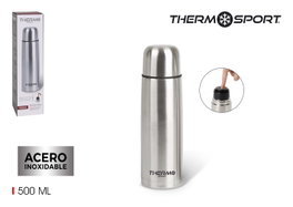 Thermosport Termo Inox 500 ml - 7,3x26 cm (6 Unidades)