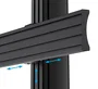 B-TECH AV MOUNTS Placa de accesorios System X para montaje en columna con rieles BT8390 invertidos