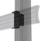 B-TECH AV MOUNTS Placa de accesorios System X para montaje en columna con rieles BT8390 invertidos