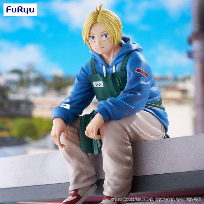 Sakamoto Days Estatua PVC Noodle Stopper Shin Asakura 15 cm