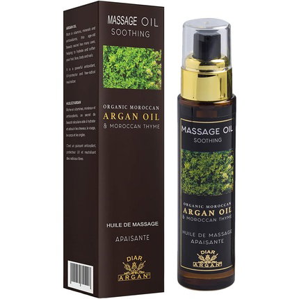 Diar Argan Aceite Calmante para Masaje de Argán con Tomillo 50 ml Diar Argan Aceite Calmante para Masaje de Argán con Tomillo 50 ml