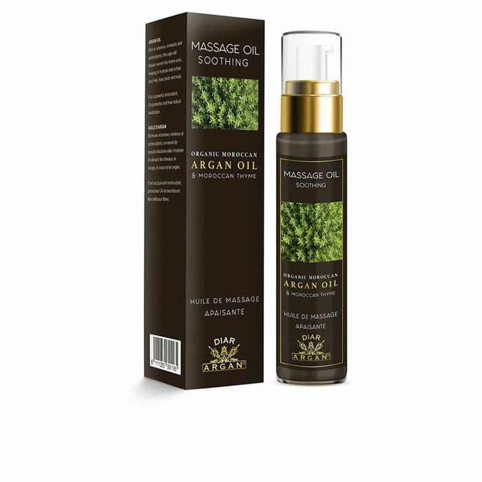 Diar Argan Aceite Calmante para Masaje de Argán con Tomillo 50 ml Diar Argan Aceite Calmante para Masaje de Argán con Tomillo 50 ml