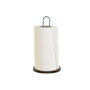 DKD Home Decor Portarrollos de Metal y Rubberwood, Surtido de 2 Unidades (Azul y Blanco)