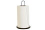 DKD Home Decor Portarrollos Básico Azul Blanco Metal Rubberwood 15 x 31 x 15 cm (2 Unidades)