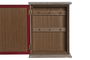 DKD Home Decor Guardallaves Rojo Blanco 6.5 x 26 x 20 cm (4 Unidades)