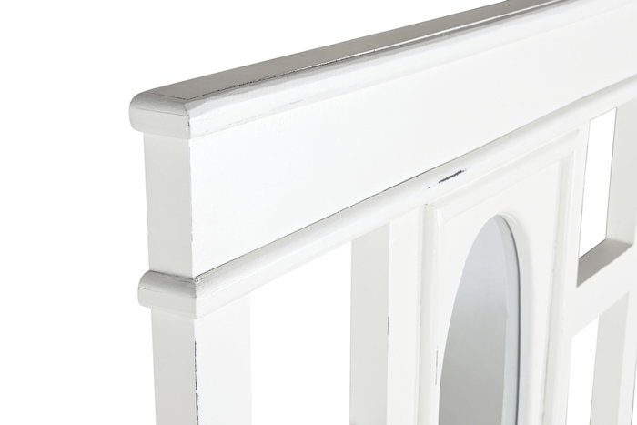DKD Home Decor Recibidor de Caobilla Formentera23 Blanco Roto DKD Home Decor Recibidor de Caobilla Formentera23 Blanco Roto
