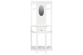 DKD Home Decor Recibidor de Caobilla Formentera23 Blanco Roto