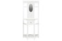DKD Home Decor Recibidor de Caobilla Formentera23 Blanco Roto