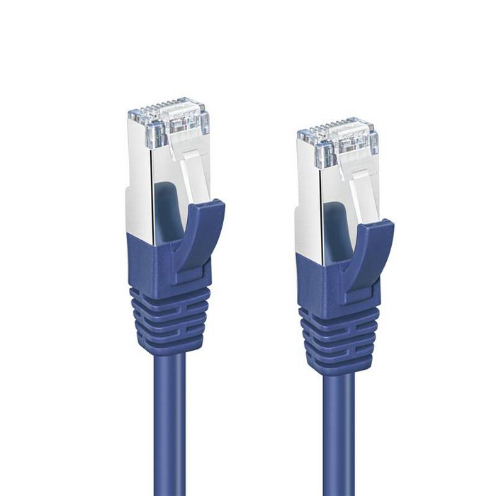 MicroConnect Cable de Red CAT6 F/UTP 10m Azul Blindado