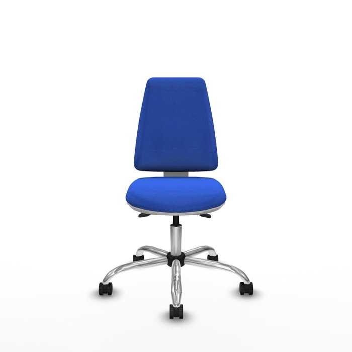 PIQUERAS Y CRESPO Silla de oficina Elche con mecanismo Asincro, Azul