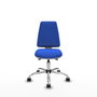 PIQUERAS Y CRESPO Silla de oficina Elche con mecanismo Asincro, Azul