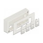 DeLOCK Carcasa de montaje en superficie Easy 45 152 x 82 mm, Blanco