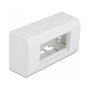 DeLOCK Carcasa de montaje en superficie Easy 45 152 x 82 mm, Blanco