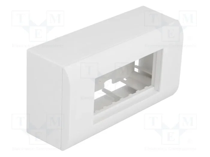 DeLOCK Carcasa de montaje en superficie Easy 45, 152 x 82 mm, Blanco DeLOCK Carcasa de montaje en superficie Easy 45, 152 x 82 mm, Blanco