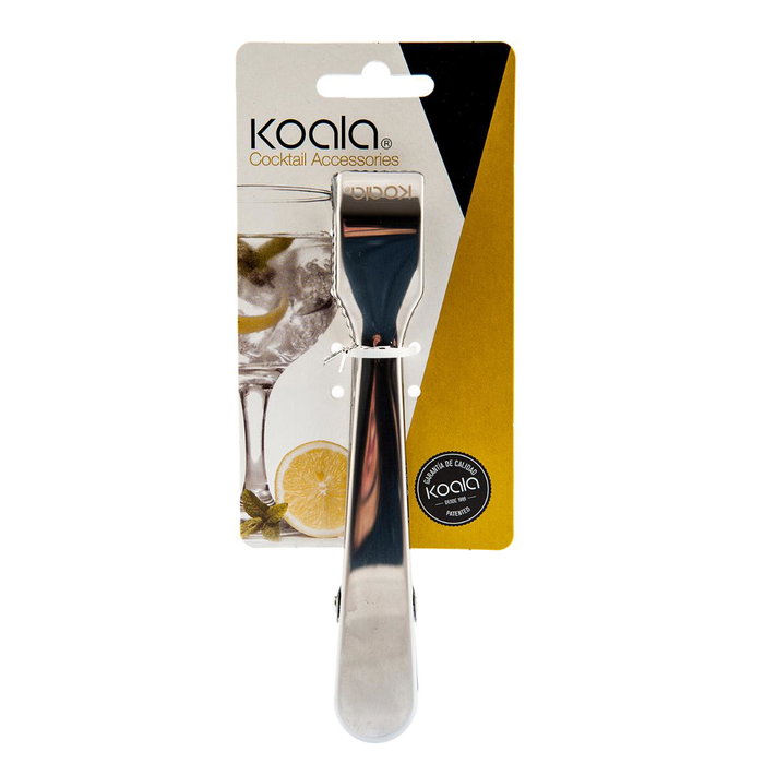 Pinza Hielo Acero Inox Nature Koala 17x7,7x2,7 cm (12 Unidades)
