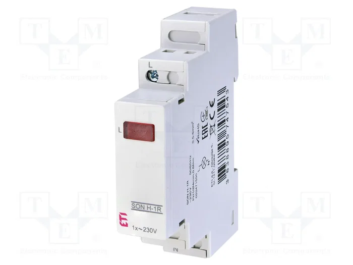 ETI POLAM Indicador de tensión rojo 230VAC ETI POLAM Indicador de tensión rojo 230VAC