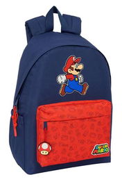 Safta Mochila para Portatil 14.1'' Super Mario "Trick" 31x43x13cm