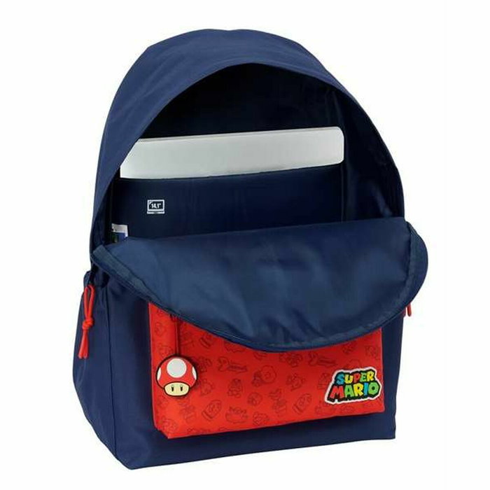 Safta Mochila para Portátil 14.1'' Super Mario Trick