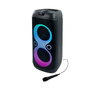 Muse Altavoz Party 72 cm 600W con Bluetooth, USB, Micro SD, Micrófono y Luces LED