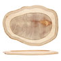 Summa Tabla Fuente Abstract de Madera de Abedul Grande